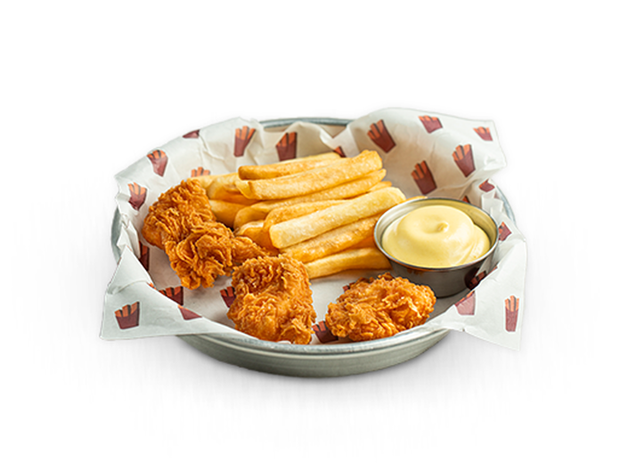 Chicken Nuggets + Fries x3