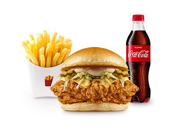 Zinger KOMBO (1 Zinger +1 Kartof Fri + 1 Coca - Cola)