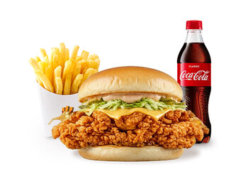 Zinger KOMBO (1 Zinger +1 Kartof Fri + 1 Coca - Cola)