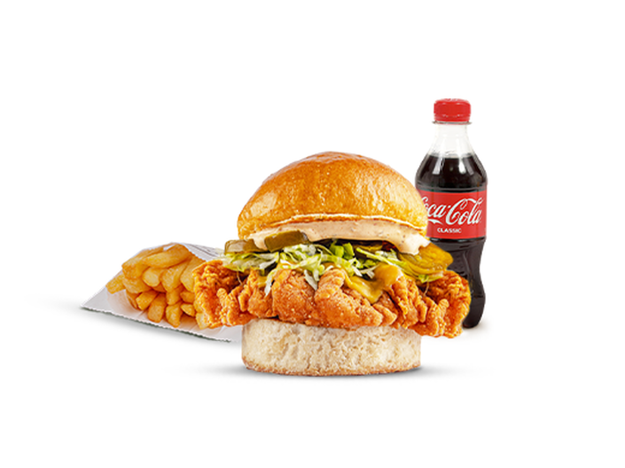 Zinger COMBO (1 Zinger + 1 French Fries + 1 Coca - Cola)